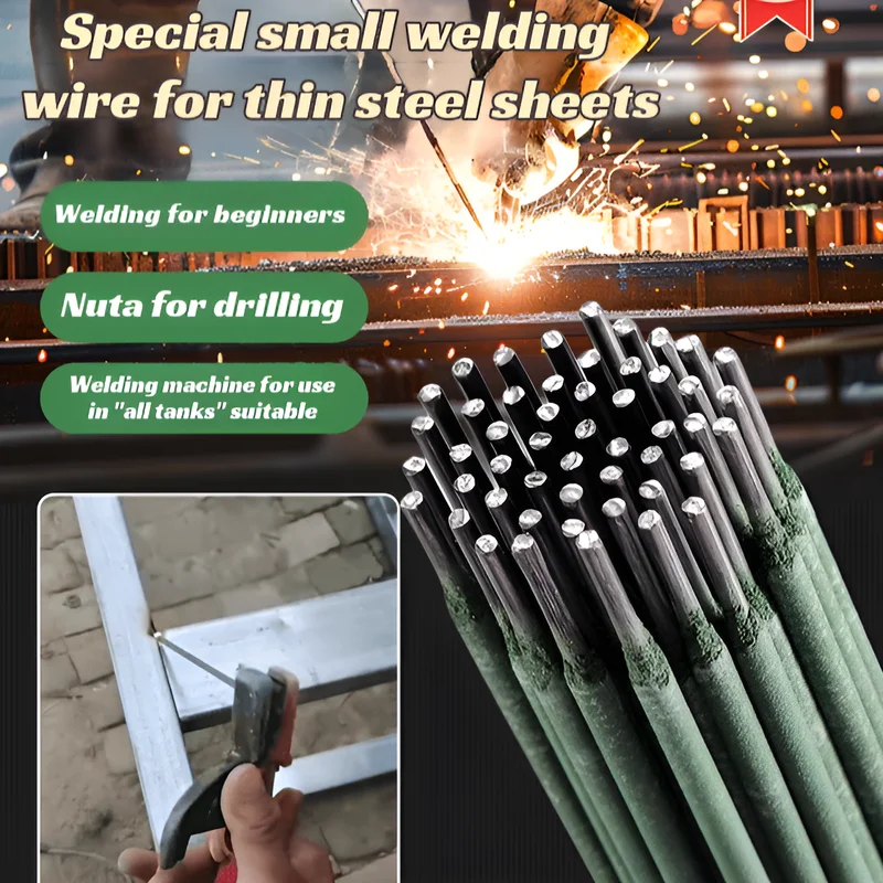 50-100pcs Low Temperature Easy Melt Aluminum Welding Rods Weld Bars Cored Wire Rod Solder Tin Flux for Soldering Alu welding rods aluminum welding rods