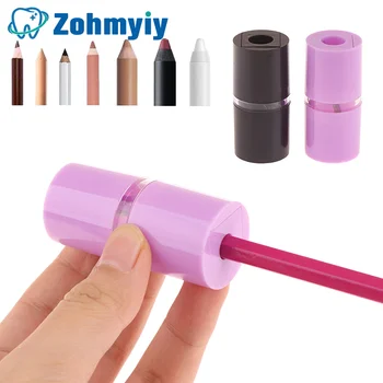 1 pz professionale temperamatite per sopracciglia strumento di appiattimento affilacoltelli linea di disegno matita per sopracciglia Base per temperamatite