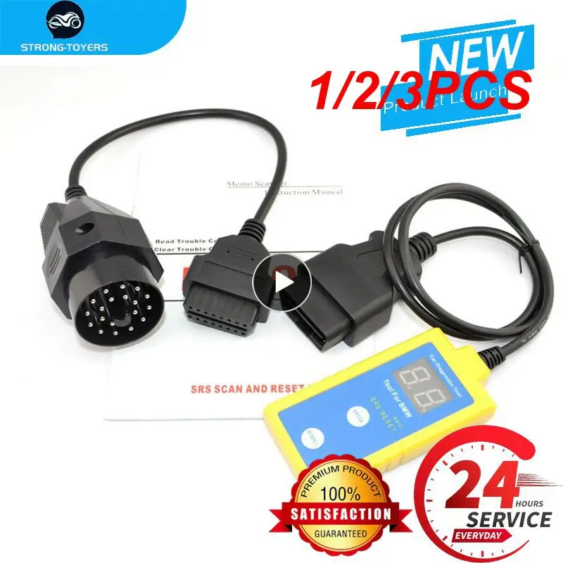 

1/2/3PCS OBD II Adapter for 20 pin to OBD2 16 PIN Female Connector e36 e39 X5 Z3 for 20pin Newest Free Shipping