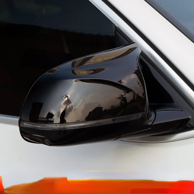 

For BMW X3X4X5X6X7 G01G02G05G06G07G08 Modified Glossy Black Horn Mirror Housing