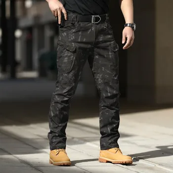 Men' Pants City Special Service Pants Special Forces Army Long Pants Multi Pocket Overalls Jogger Sports Cargo Pants 3
