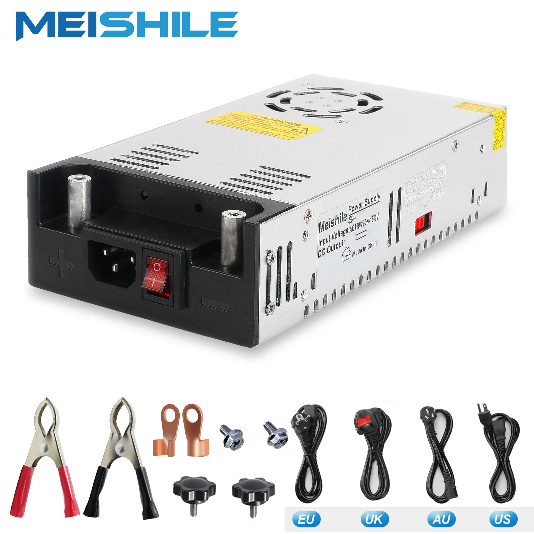 Импульсный источник питания SMPS AC 110 В 220 в DC 12 24 36 48 60 трансформатор 5A 8A 10A 15A 20A 25A 30A 40A