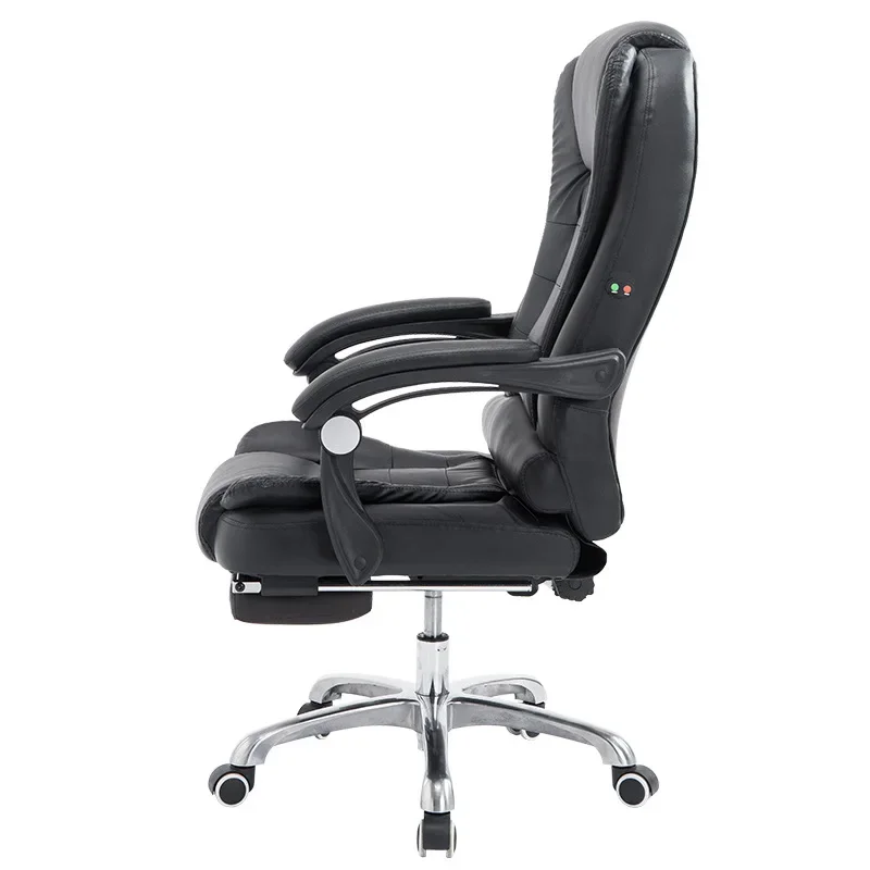 Cheap Prices Black White Leather Executive Boss Manager Swivel Office Visitor Chair Executive Ergonomic Massage Office Chairs 3