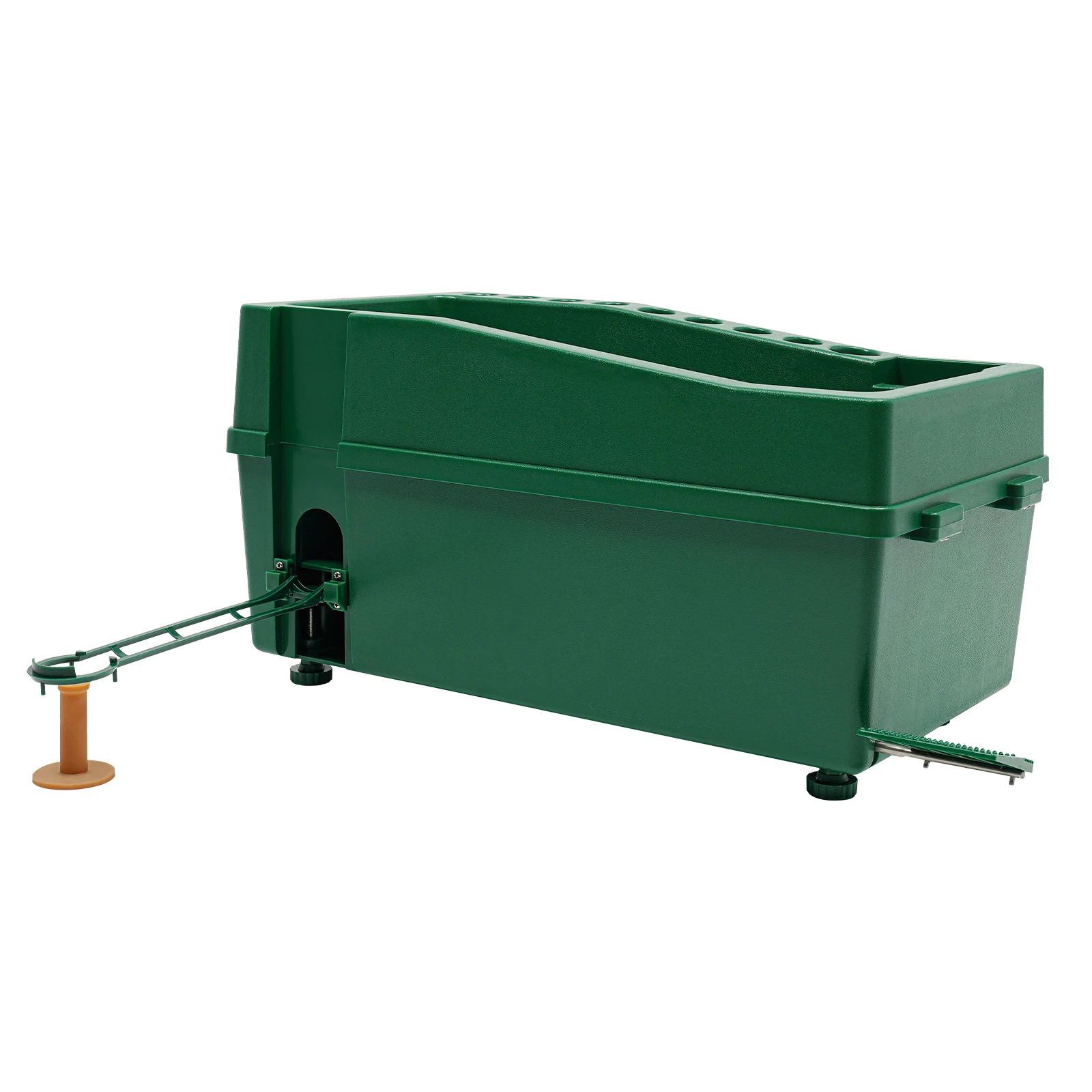Automatic Golf Tee Machine, Golf Ball Dispenser 100 Golf Balls Automatic Golf Ball Tee Up Machine Golf Ball Pitching Machine 5