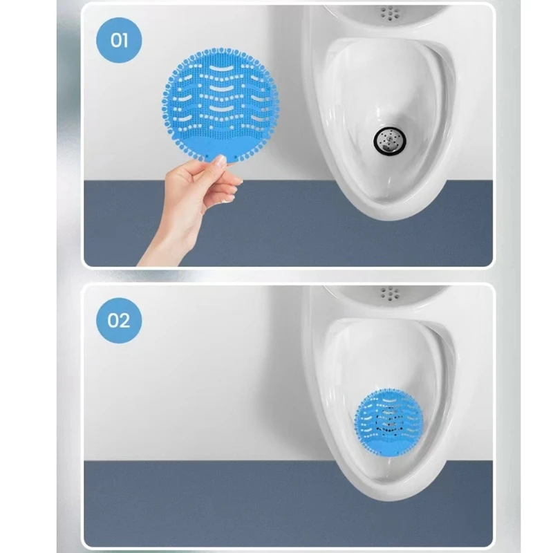 Urinal Deodorant Screen Men Toilet Urinal Scented Deodorant Mat Fragrances Restroom Urine Cover
