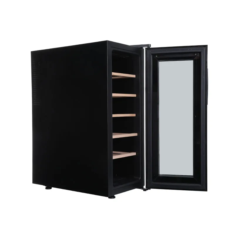 Wine Cooler 46L 18 Bottles Wine Refrigerator Cabinet Fridge Freestanding