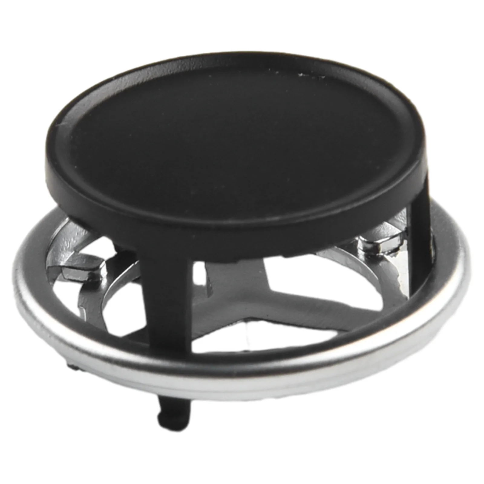 

A/C Knob Button Car ABS+PC Front Side Interior Accessories Knob Button 24*24mm Air Conditioning Panel Black Brand New