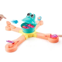 Electric Feeding Frog Funny Parent-Child Interactive Toys Multiplayer Educational Competitive Table Game For Kids Birthday Gifts 2