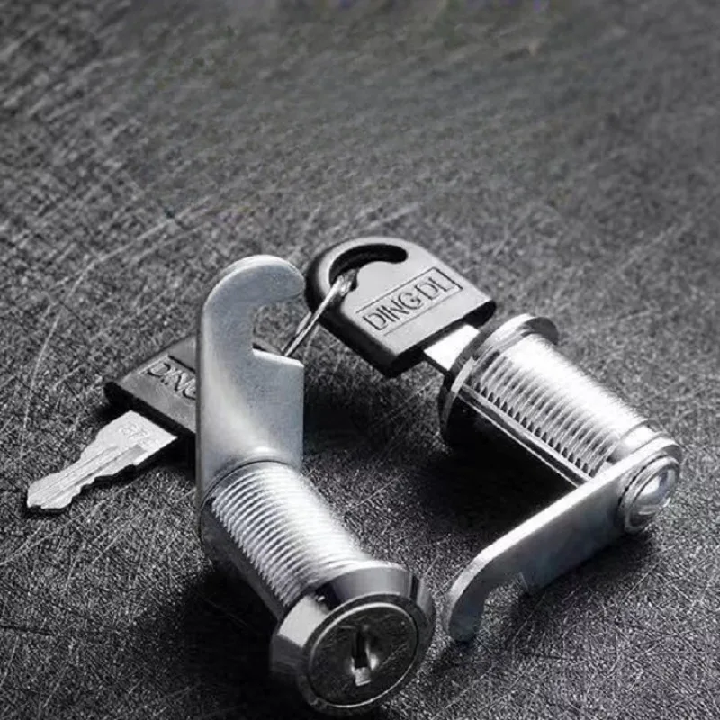 Cam Lock Security Lock 16-40mm Cabinet Cam Door Barrel Drawer Filing Cabinet Post Mail Box Furniture Locker Cupboard 2 Key cabinet door lock drawer lock