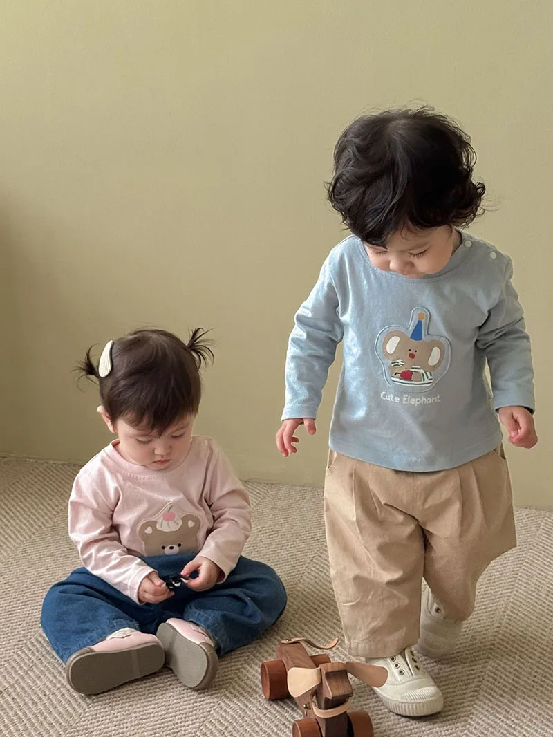 Cute Cartoon Kids T Shirt for Girls and Boys