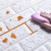 70cmx1/2/3/5/10m 3D Paper Wall Adhesive Living Room PVC Self-adhesive Panels Home Decoration Wallpapers Waterproof Wall Stickers 3