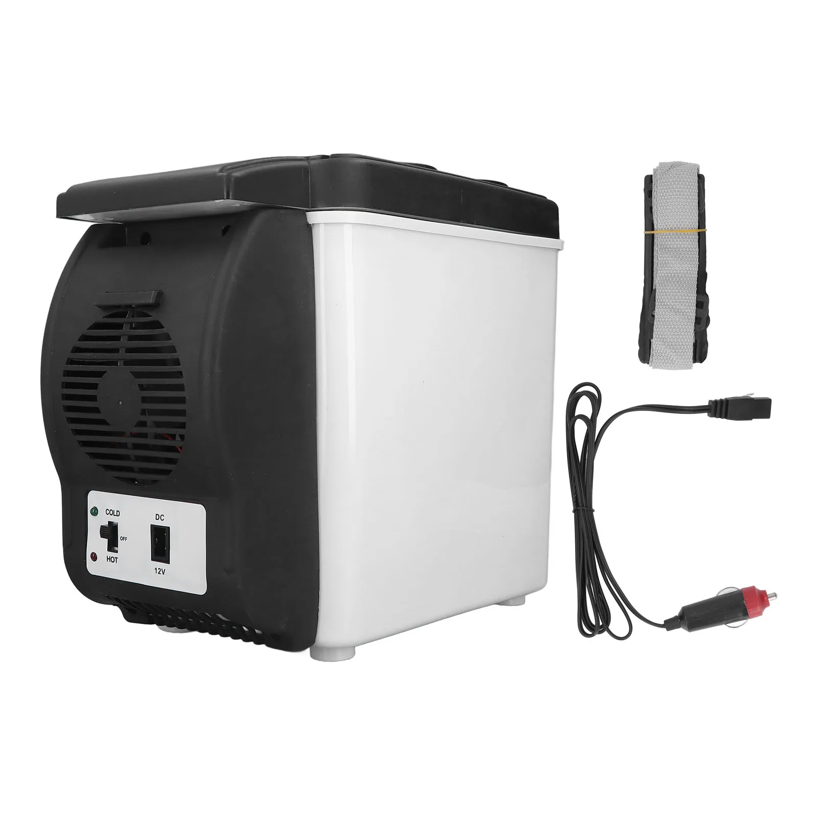 6L 12 Volt Refrigerator Food Grade Low Noise Multifunctional Portable Car Fridge Freezer for Cars Car Fridge Freezer 1