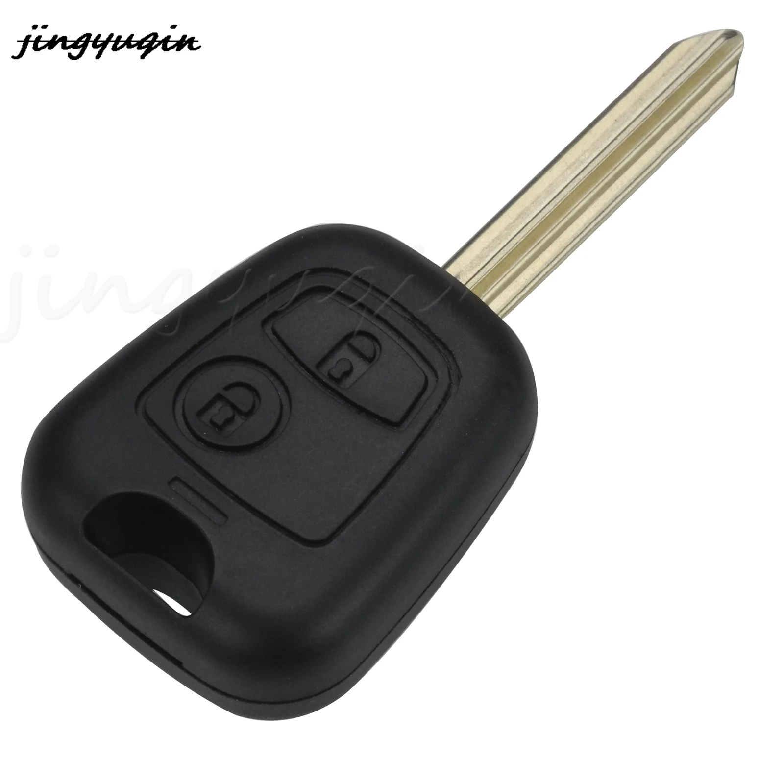 

Чехол для автомобильного ключа с 2 кнопками jingyuqin, чехол для Peugeot Partner Expert Boxer SX9 для Citroen C-Elysee