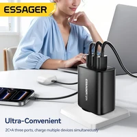 Essager 65W GaN Charger USB Type C Charger PD QC4.0 Quick Charge For Macbook Laptop IPad Tablet iPhone 17 16 15 14 Fast Charger - Image 6