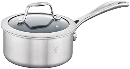 

Energy + Sauce Pan, 2-qt Newer Version, Steel Big cooking pot stainless steel Pancake pan Stainless pot Stainless steel Big pot