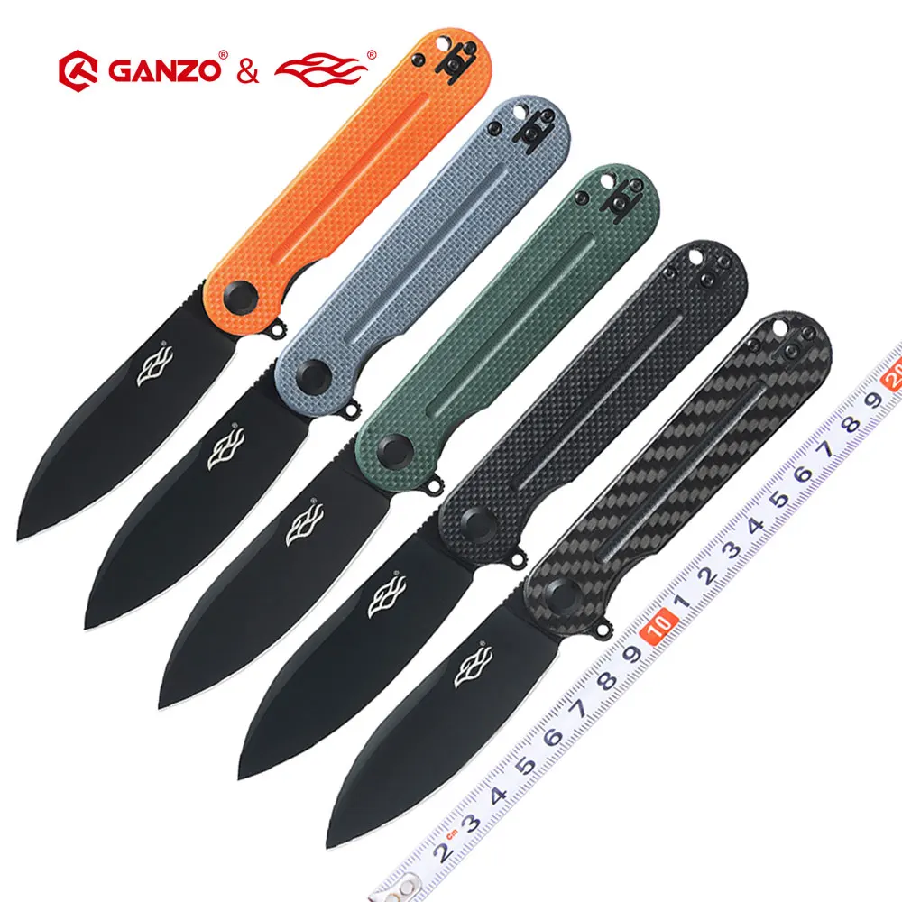 

Ganzo FH922PT Firebird FBKNIFE D2 blade G10 or CF Handle Folding knife Survival tool Pocket Knife outdoor tactical EDC Tool