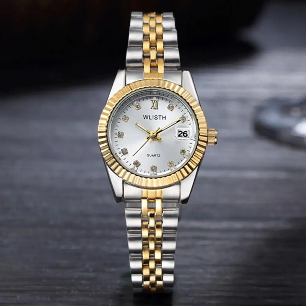 Round Dial Analog Luminous Unisex Quartz Wrist Watch Couple Gift quartz watch fashion couple watches