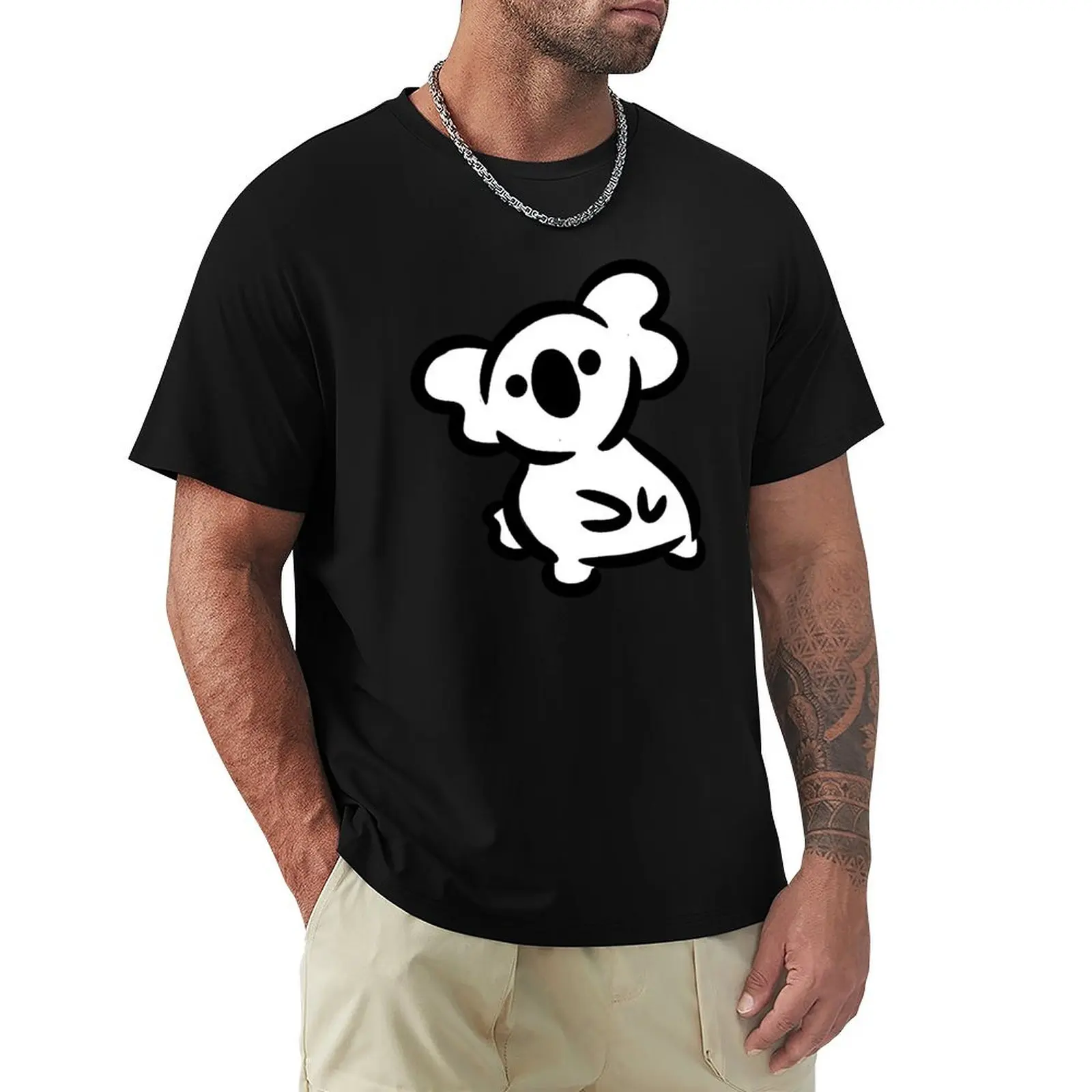 

Koala T-Shirt plain vintage clothes boys animal print custom shirt funny t shirts men