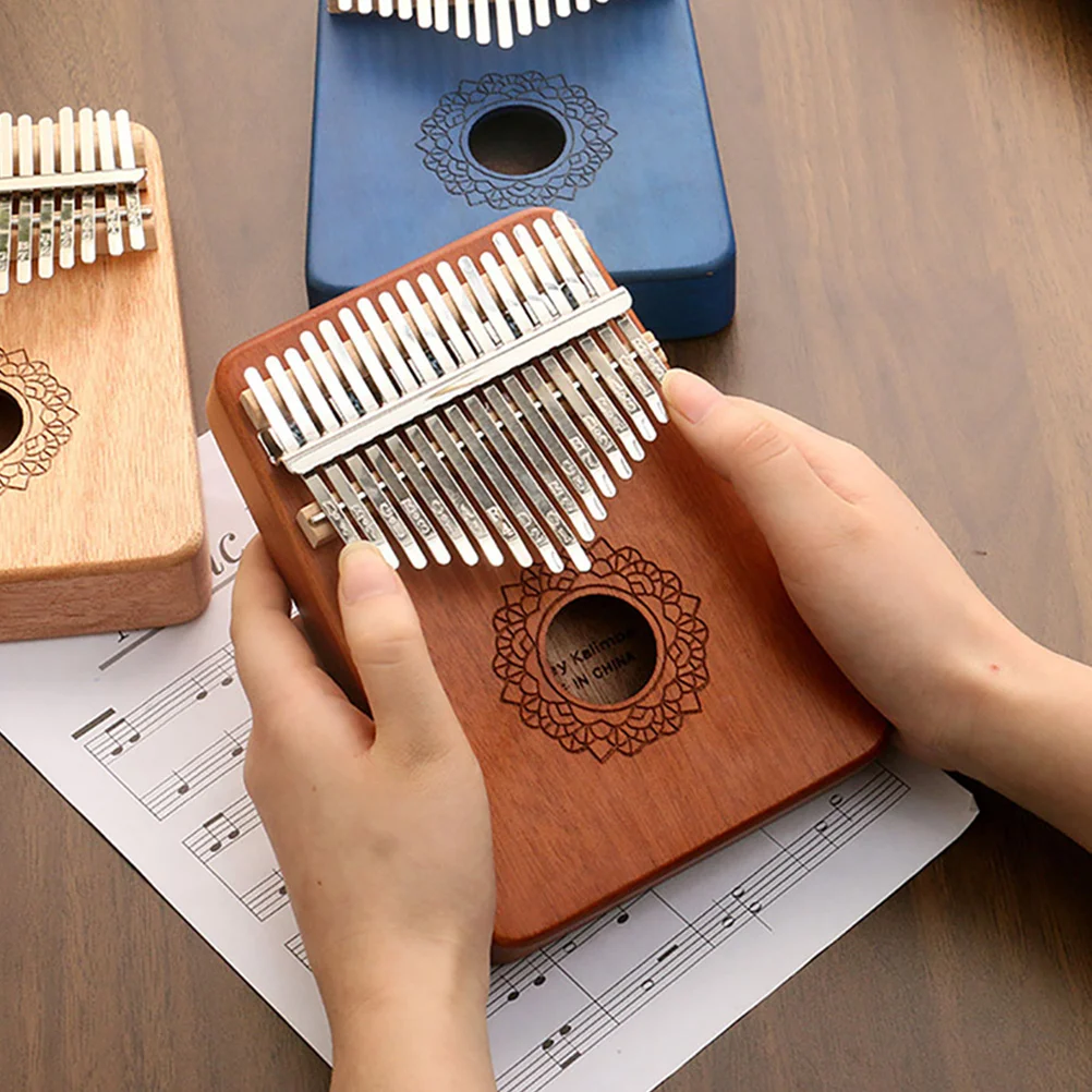 Kalimba Shrapnel DIY Accessories 17 Keys Supplies Kit Bridge Replacement Tuning Hammer Thumb Piano Music Musical instruments musical instrument