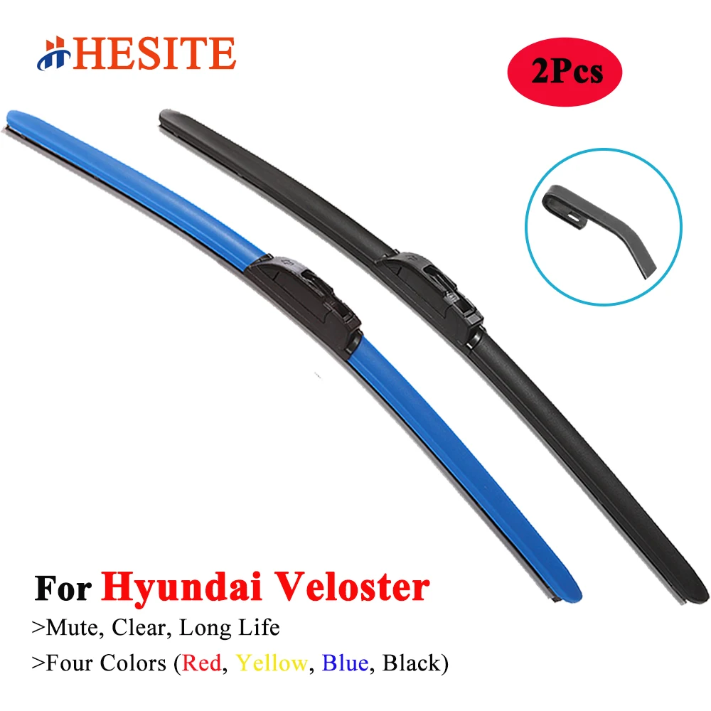 Hesite Colorful Windshield Wiper Blades For Hyundai Veloster Fs Js N