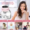 Electric Breast Pump Handsfree BPA Free Silicone Low Noise Efficient Sucking Milk USB Charge Wearable Electric Breastmilk Pump 6