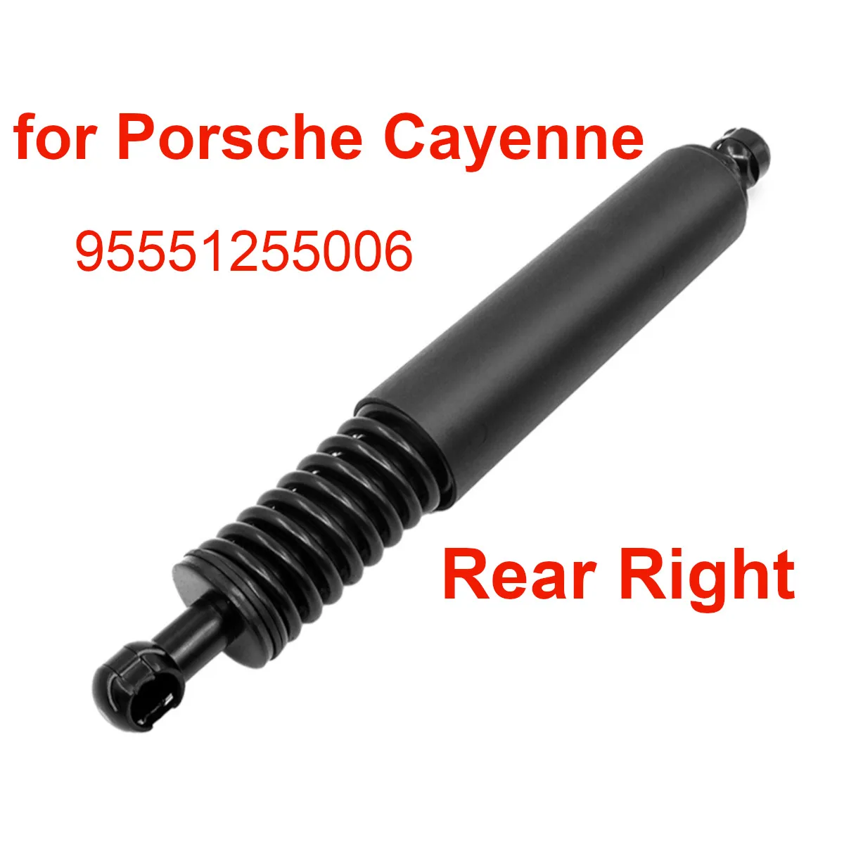 

Демпфер пружинный задний правый для Porsche Cayenne Base Turbo S Sport Utility 4-дверный, 95551255006