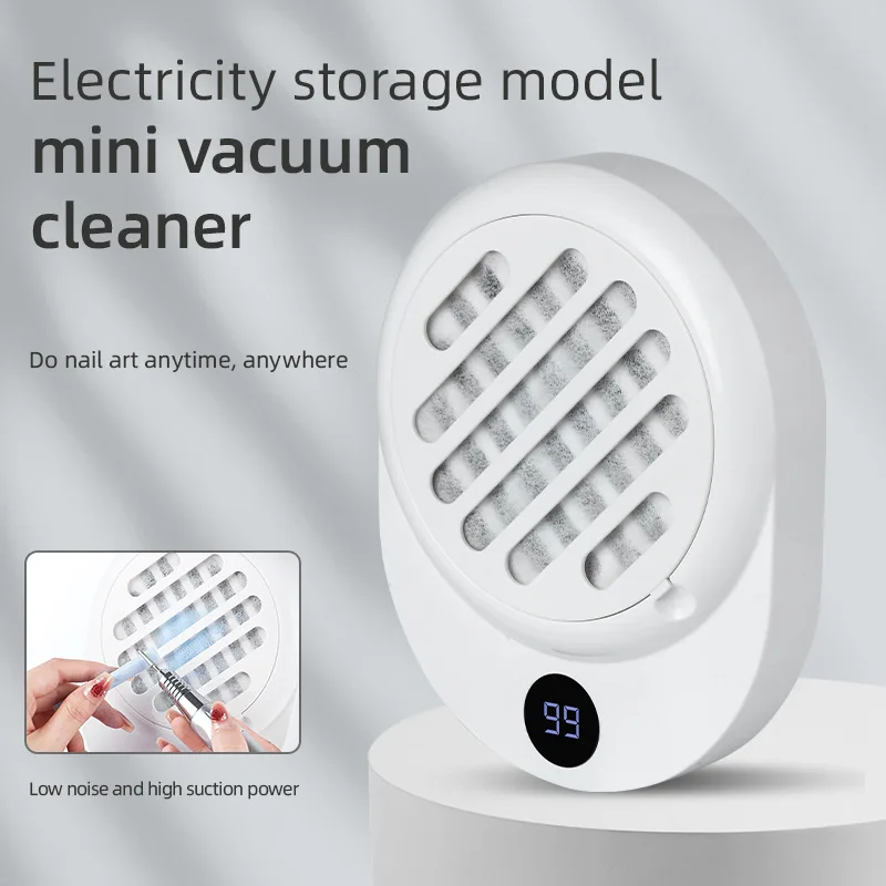 Mini Dust Filter Grinding and Nail Removal Dust Collector Mini Battery-powered N