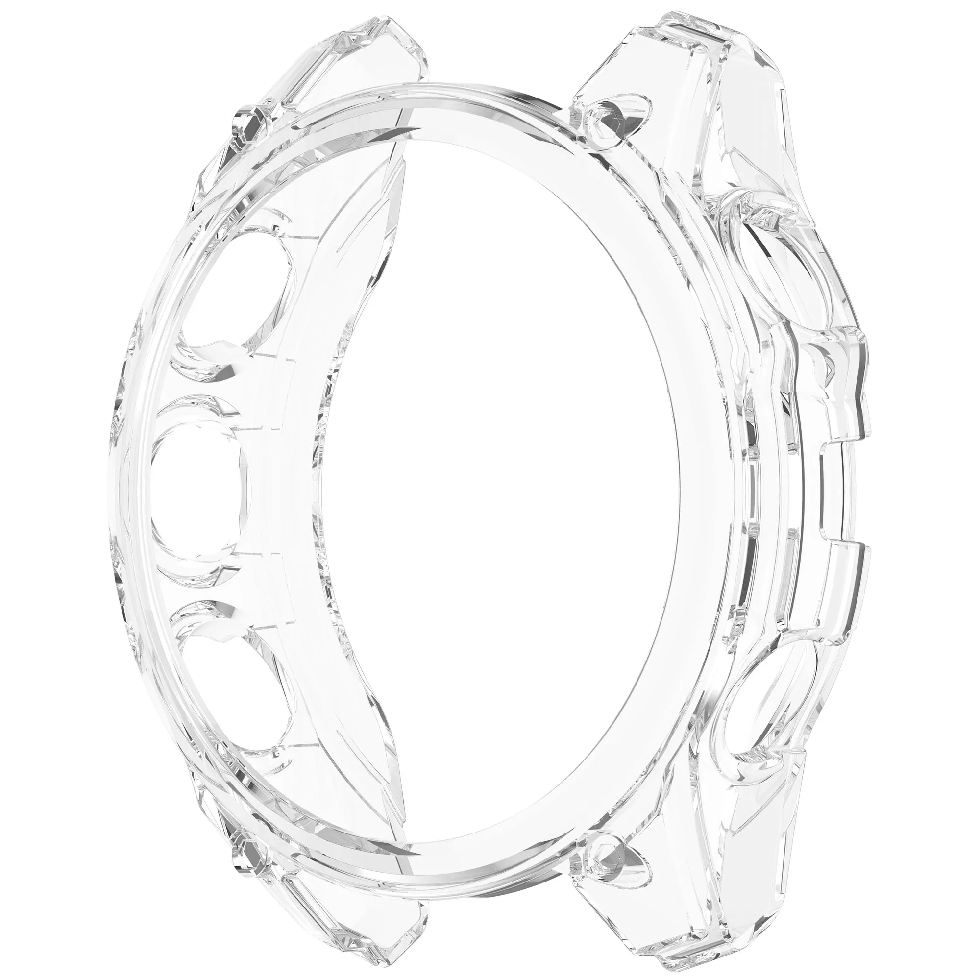 Soft Clear TPU Protective Watch Case Cover