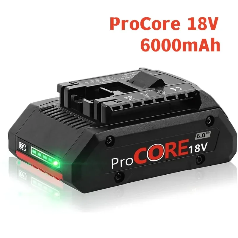 

Verbesserte 18V 6000mAh Li-Ion Akku für Procore 1600A016GB für 18 Volt Max Cordless Power Werkzeug Bohrer, 2100 zellen Gebaut-in