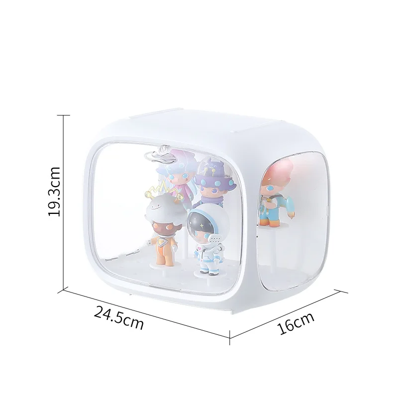 Expositor de Acrílico Transparente de 2 Niveles para Figuras Caja  Expositora Soporte de Exhibición para Las Colecciones Vitrina de Acrílica  para Lego Funko Pop【Color Madera，40x10x29cm】 : : Juguetes y juegos