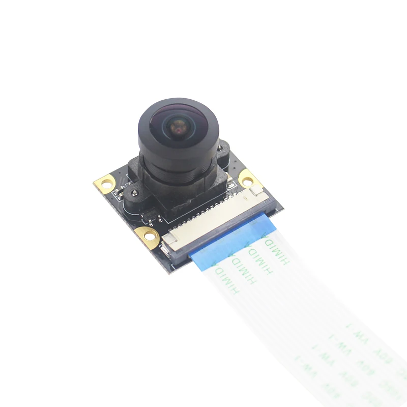 8MP Camera 160° 200° IMX219 Focal Adjustable 3280×2464 1080p30/720p60 640×480p90 Camera Module for Raspberry Pi 5 Jetson Nano