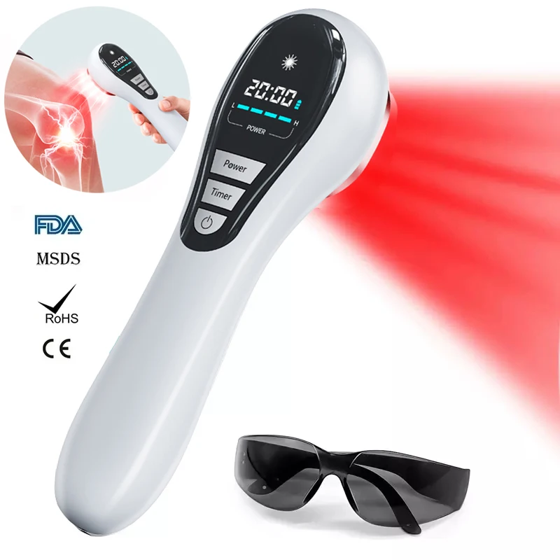 New 650nm 808nm Low Level Laser Red Light Therapy Device Cold Laser