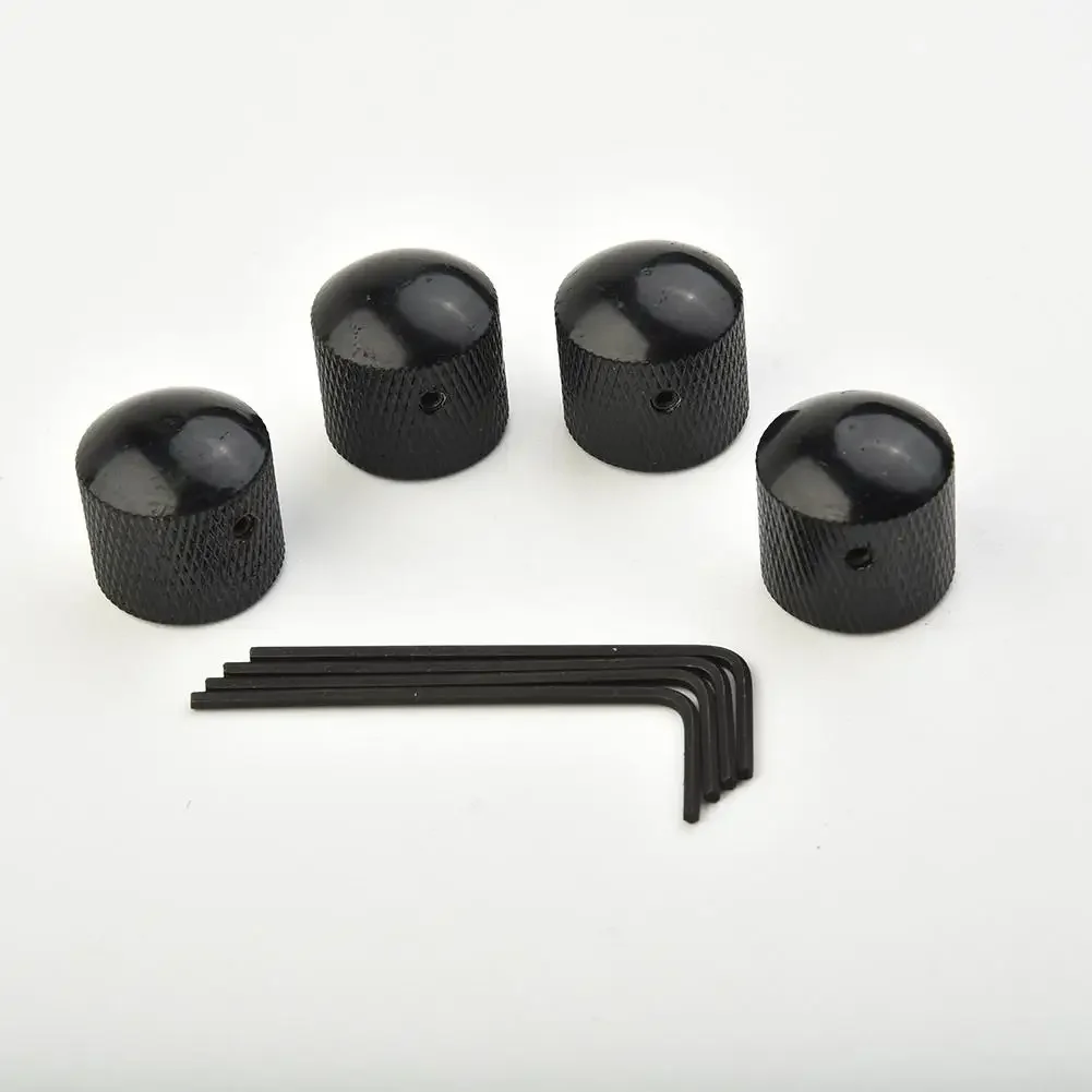 4pcs Manopole In Metallo Bronzo Zigrinato Barrel Manopole per