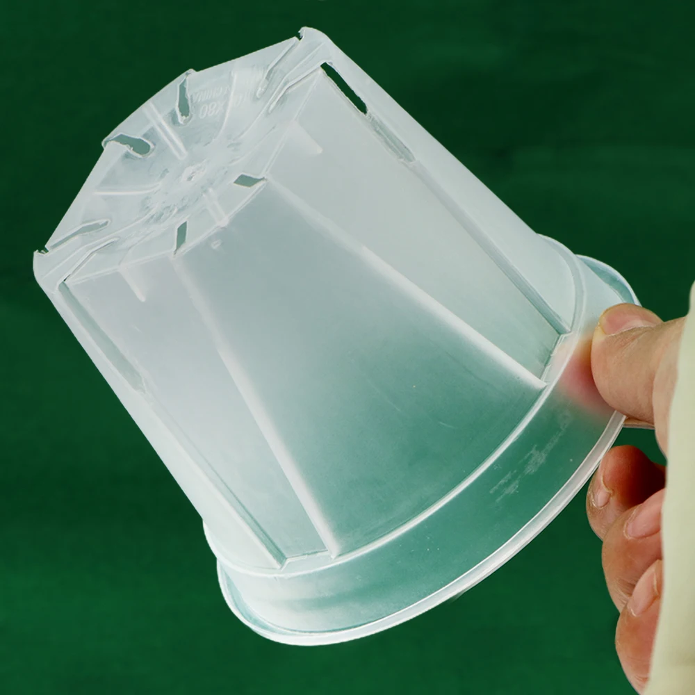 Flower Pot Plastic Clear Plant Root Control Pot Transparent Breathable Nursery Garden Planting Orchid Container Seedling Planter flower pot plant pot
