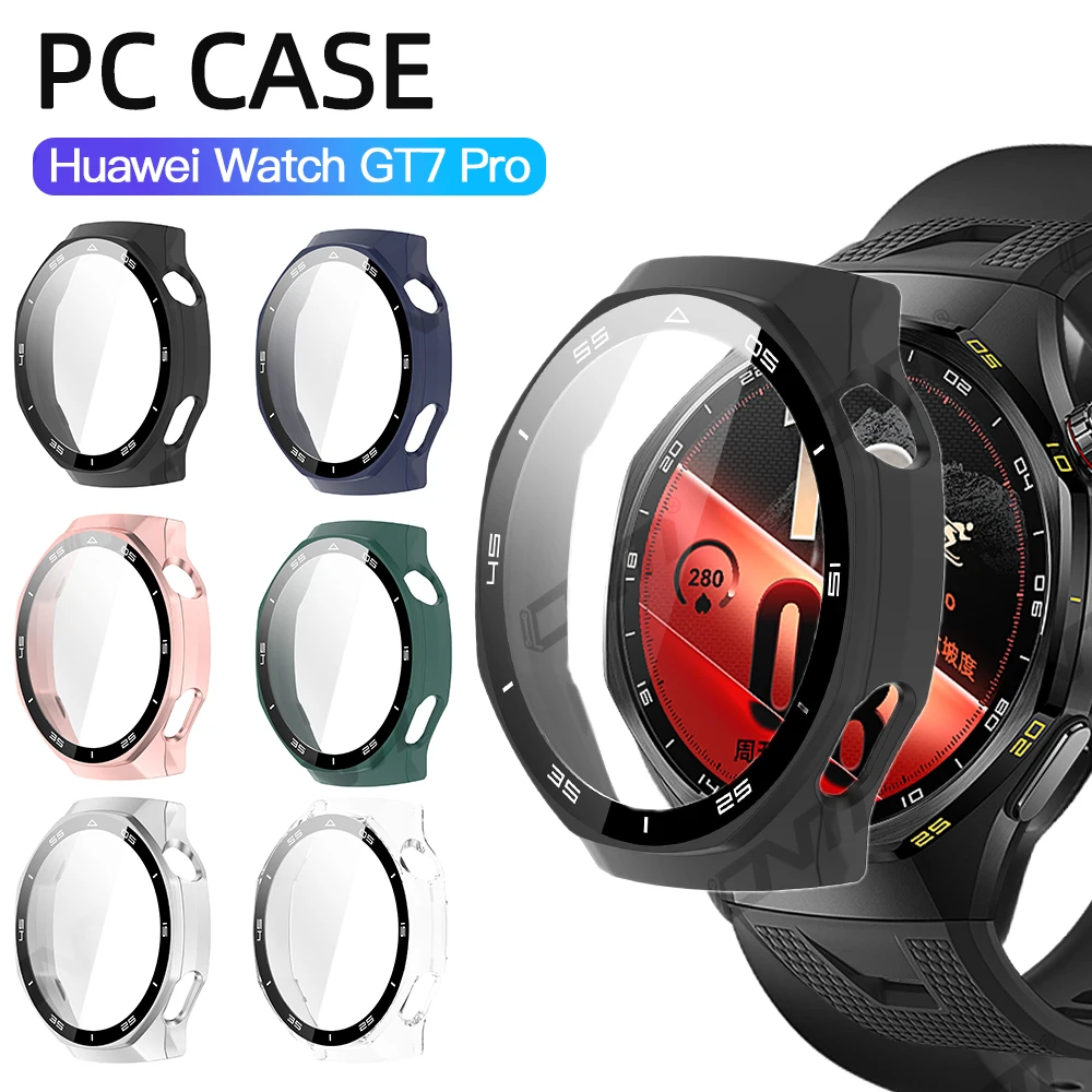Premium Tempered Glass Screen Protector with Hard PC Protective Bumper