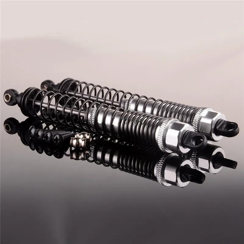 2Pcs/lot RC Car Aluminum Rear Shock Absorber 1/10 Scale Models Remote