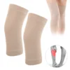 2pcs Compression Knee Sleeve Ultrathin Cotton Seamless Elastic Sports Knee Brace Support for Pain Relief
