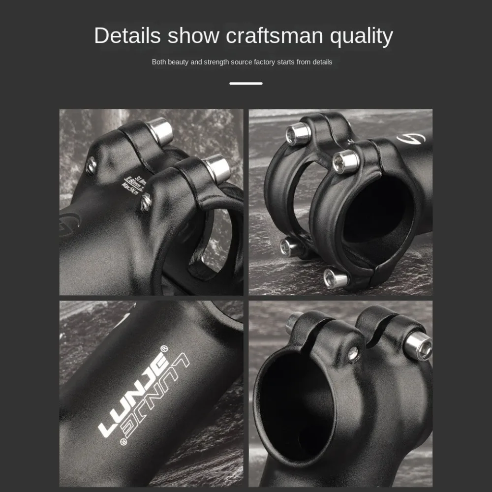 Ultralight Ultralight Aluminum Bicycle Stem 7 Degrees 50-100mm Bicycle Stem Mountain Bike 25.4mm/31.8mm Bike Handlebar Stem