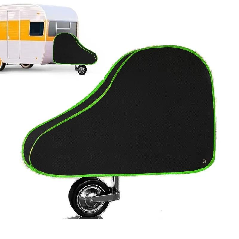 Juste d'attelage de remorquage universelle pour caravanes, étanche, anti-poussière, verrouillage d'accouplement de camping-car, housse de languette, protecteur respirant, 50 albanais