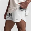 LYFT Quick Dry Multifunctional Pocket Single Layer Running Gym Fitness Bodybuilding Training Shorts Men Jogging Sports Bottoms 1