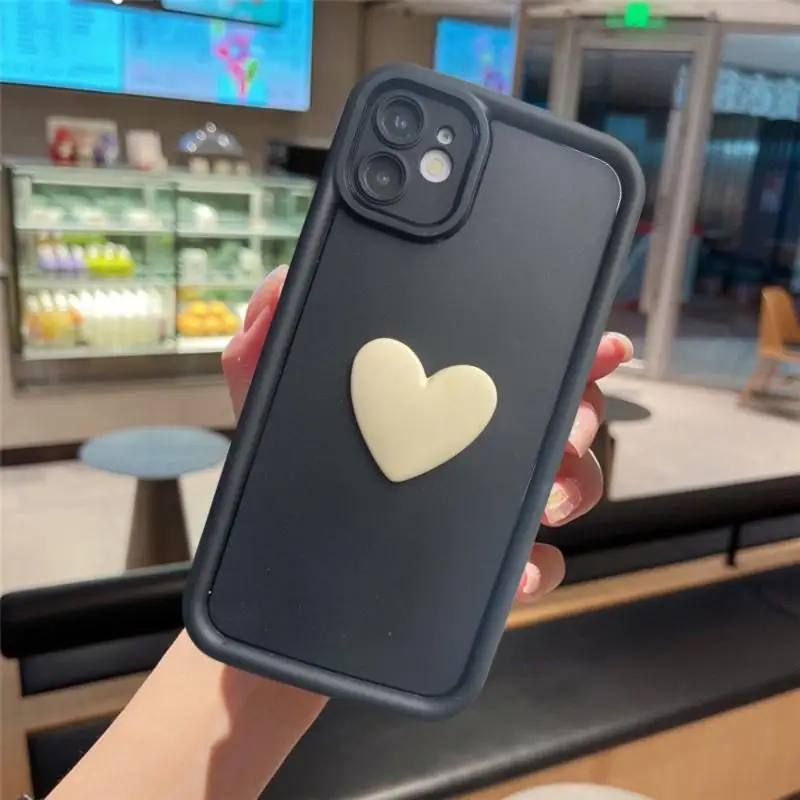 thumbnail image 1 of Funda de teléfono para Xiaomi Redmi Note 13, 12, 12S, 9S, 11, 10, 11S, 10S, 8, 7, 9 Pro, K30 Ultra, Mi 14 Pro, bonita funda trasera suave con corazón de amor en 3D, 1 of 5