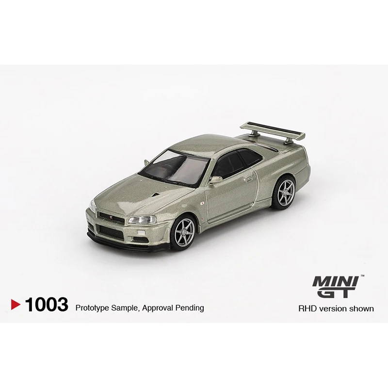 PreSale MINIGT 1003 1:64 Nissan Skyline GTR R34 V Spec II
