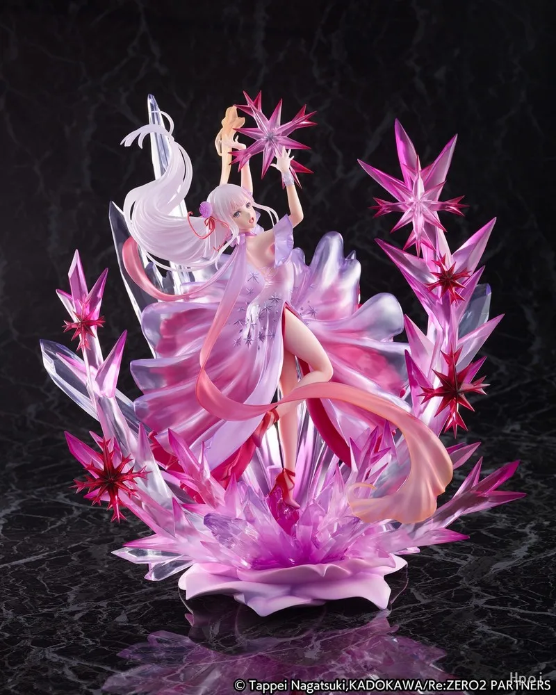 

In Stock Ssf Re:Life In A Different World From Zero The Ice Frozen Amelia Crystal Dress Model Toys