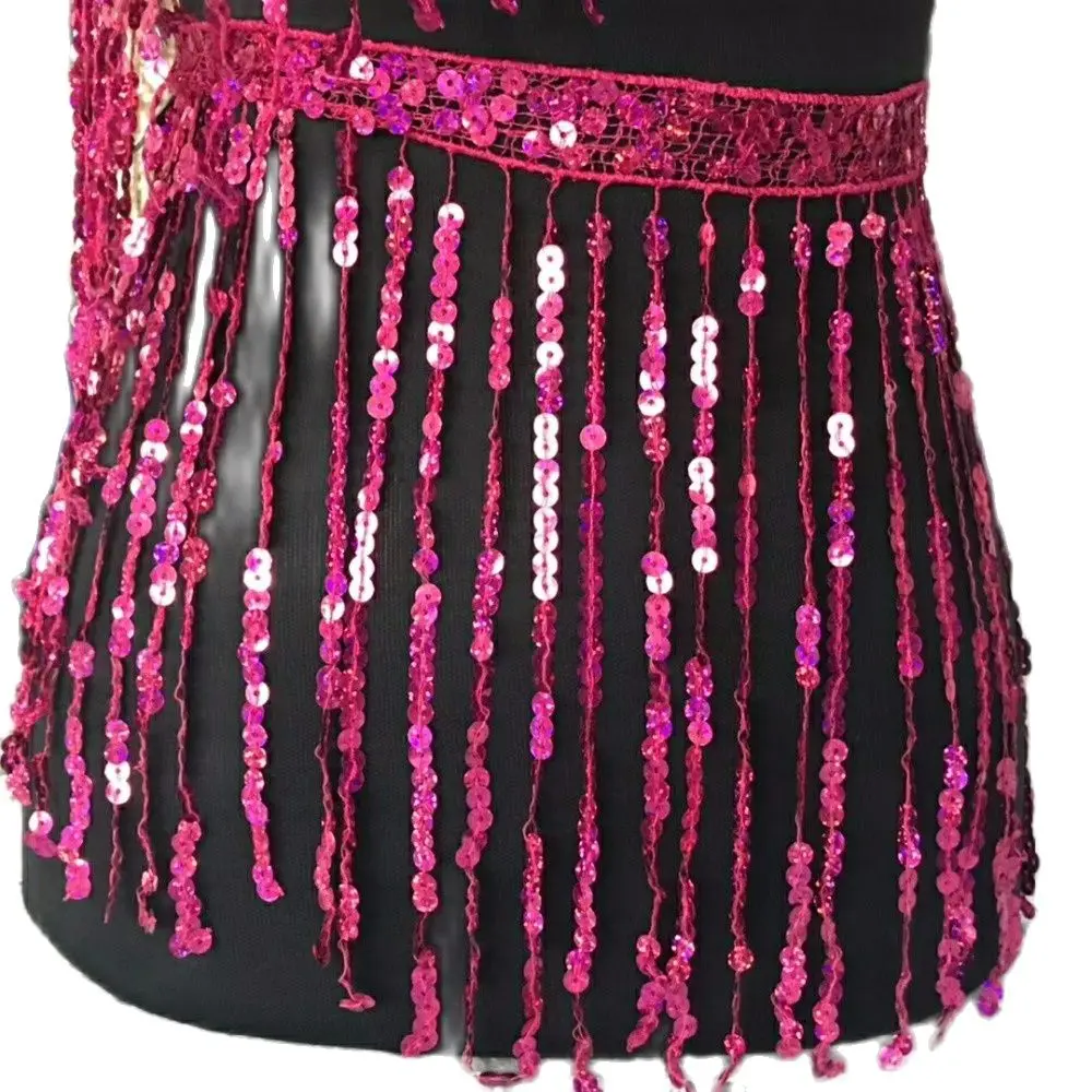 45cm Wide Sequins Fringe Dancewear Costume Dress Fringe Diy Sewing