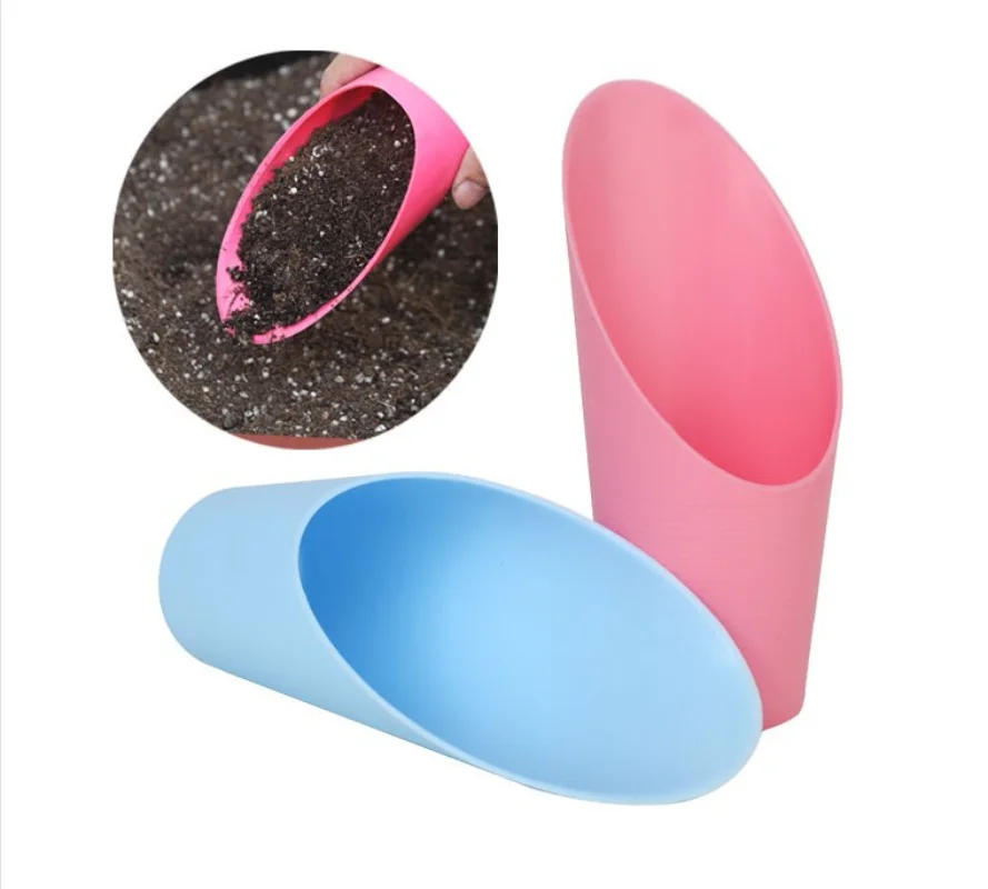 1 Pc Bucket Shovel New Soil Plastic Spade Shovel Cup Succulent DIY Bonsai Plant Helper Garden Tool