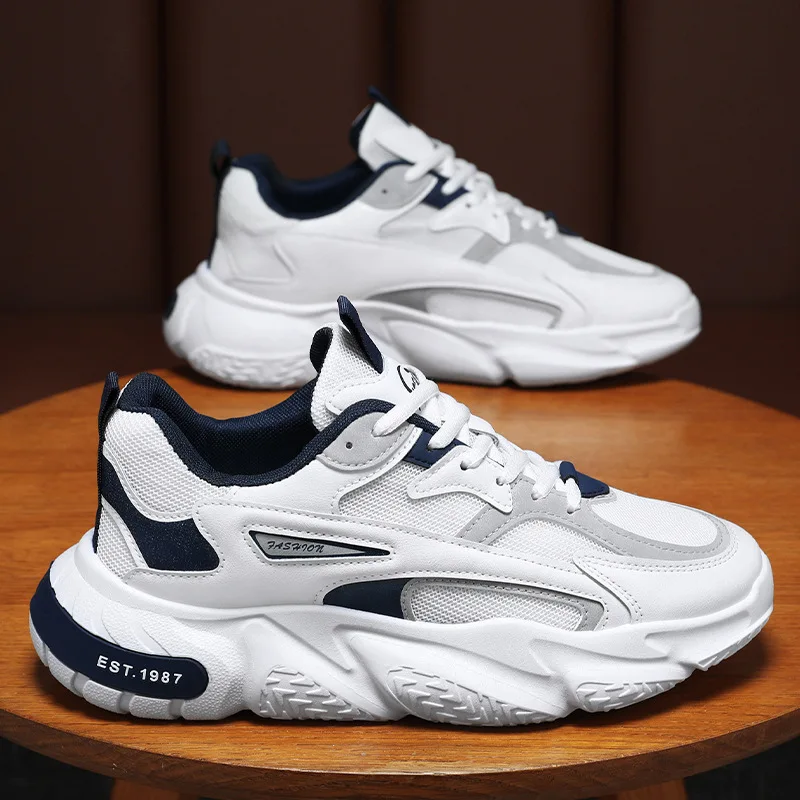 

Men's Casual Sneakers Shoes Mesh Breathable Training Comfortable Running Shoes Outdoor Anti Slip Shoes for Men Tenis Masculino44