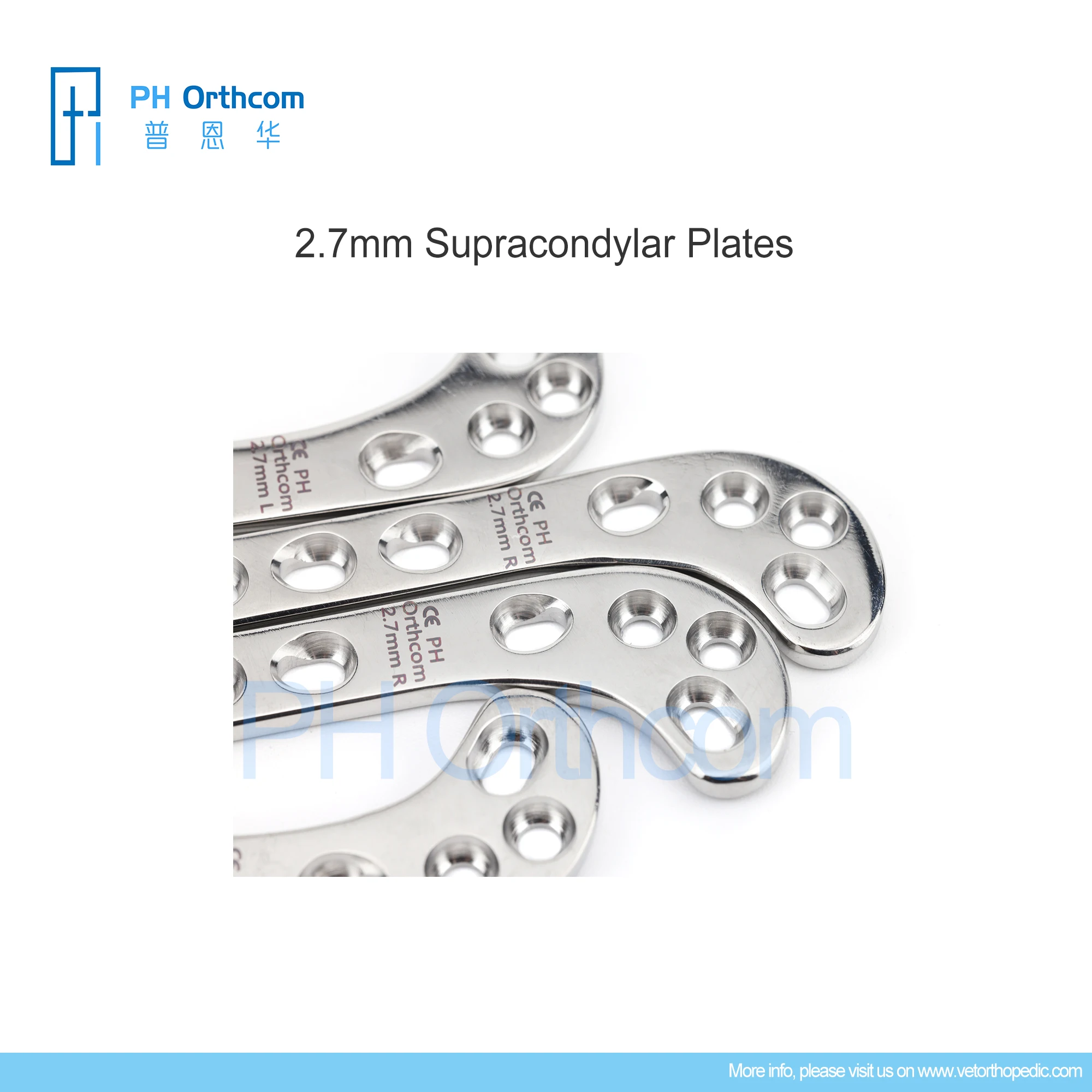 

2,7 мм Supracondylar Plate 317, нержавеющая сталь, ветеринария, Mascotas для домашних животных, ортопедические, хирургические, магнитные медицинские принадлежности