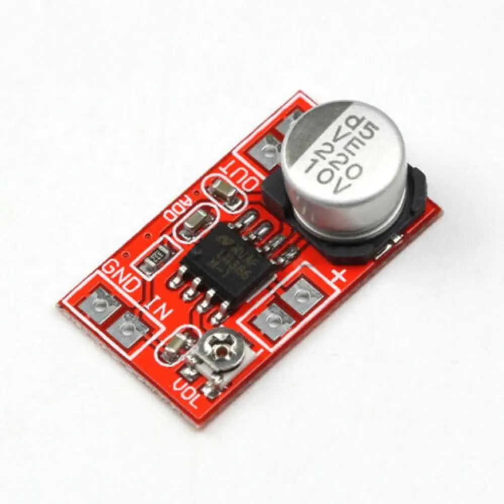 Convenient DC 5V-12V Adjustable MIC Condenser Micro Electret Amplifier Board Mini Microphone