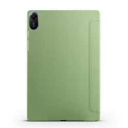 Smart Folio Soft Back Stand Tablet Case with Enhanced Protection for HonorPad X8b 11 inch (Mint green)