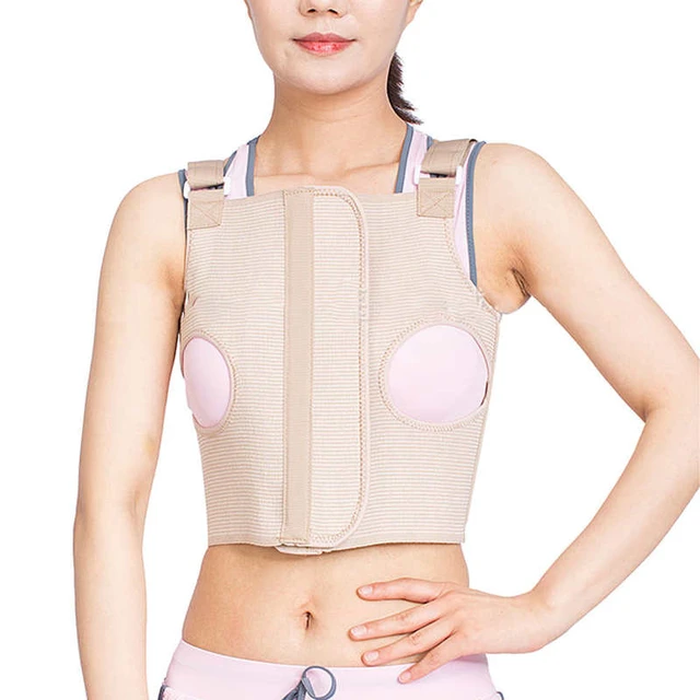 Adjustable Chest Support Brace Vest Widen Fixation Adhesive Shoulder Strap  Breathable Rib Back Support Brace for Women - AliExpress